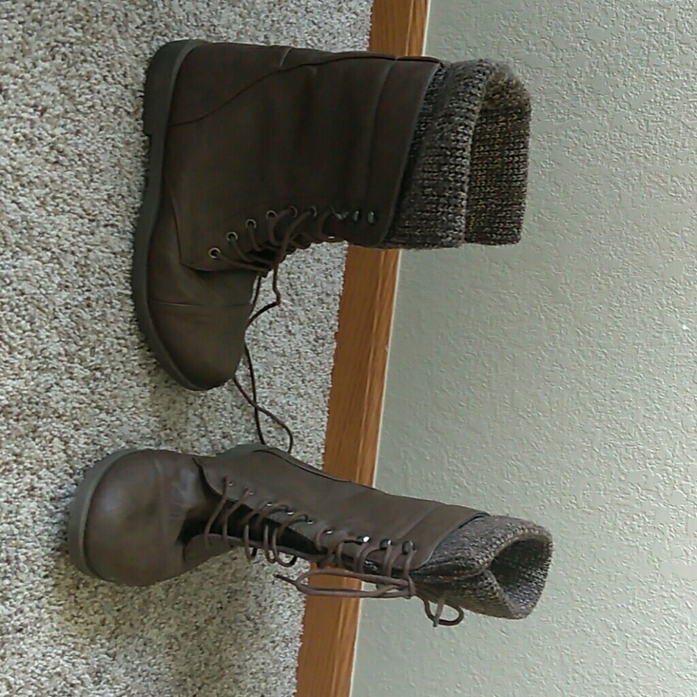 Brown boots
